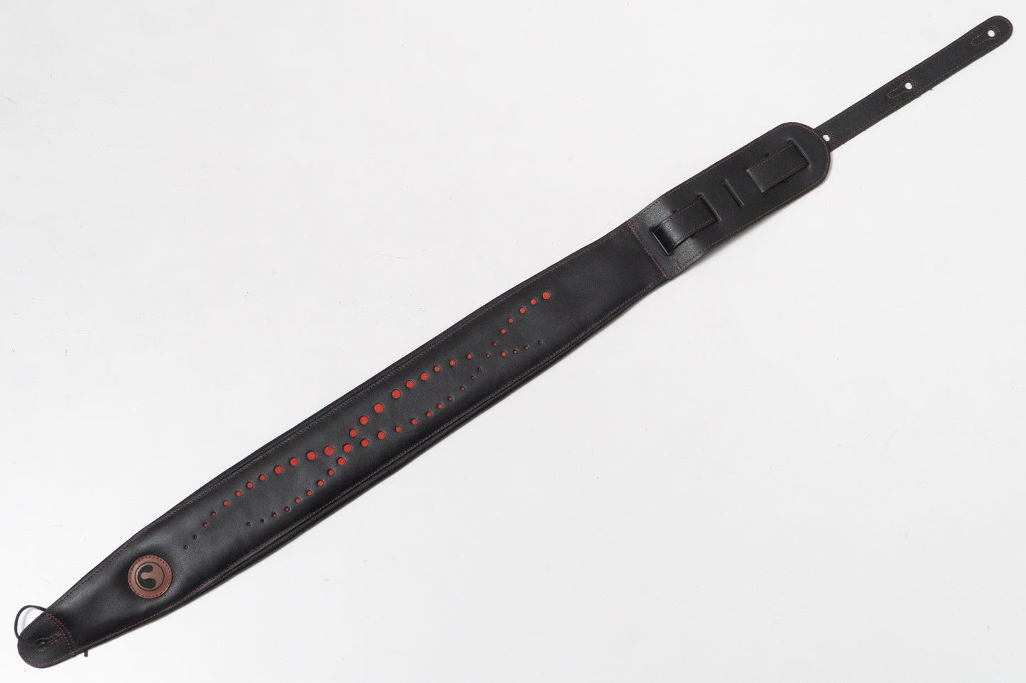 【new】ERGOSTRAPS / Padded GALAXY 4"" Black / Red regular【GIB Yokohama】