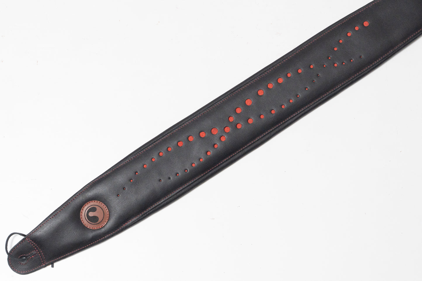 【new】ERGOSTRAPS / Padded GALAXY 4"" Black / Red regular【GIB Yokohama】