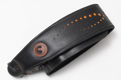【new】ERGOSTRAPS / Padded GALAXY 4"" Black/Orange regular【GIB Yokohama】