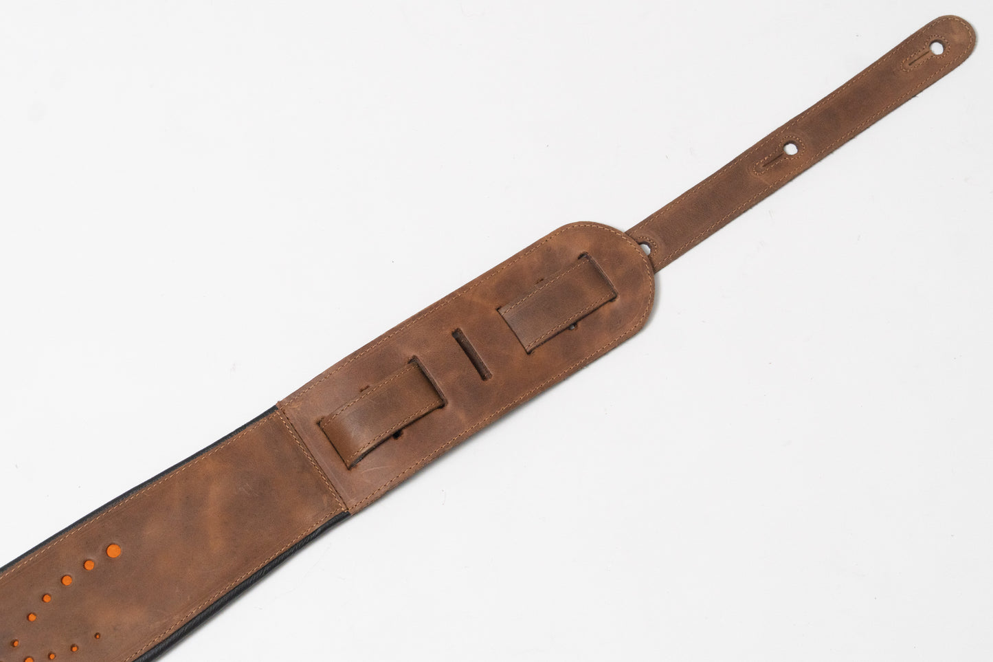 【new】ERGOSTRAPS / Padded GALAXY 4"" Vintage brown/Orange regular【GIB Yokohama】