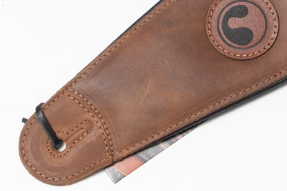 【new】ERGOSTRAPS / Padded GALAXY 4"" Vintage brown/Orange regular【GIB Yokohama】