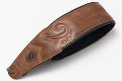 【new】ERGOSTRAPS / Padded Ken Smith Model Strap FA 4"" Brown regular【GIB Yokohama】