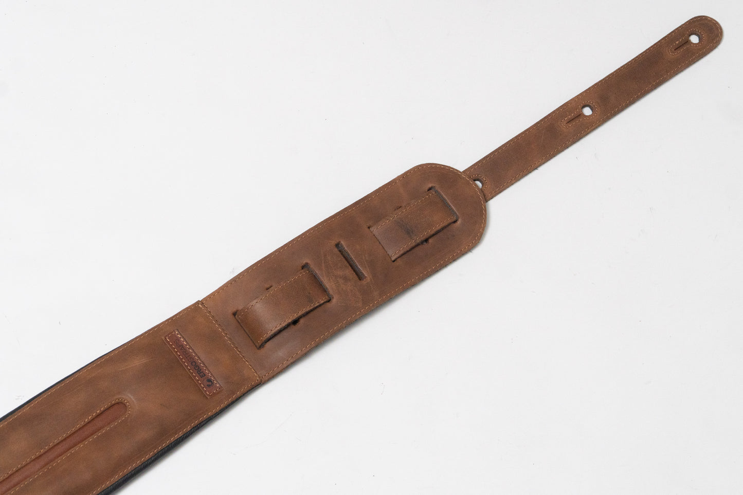 【new】ERGOSTRAPS / Padded Ken Smith Model Strap FA 4"" Brown regular【GIB Yokohama】