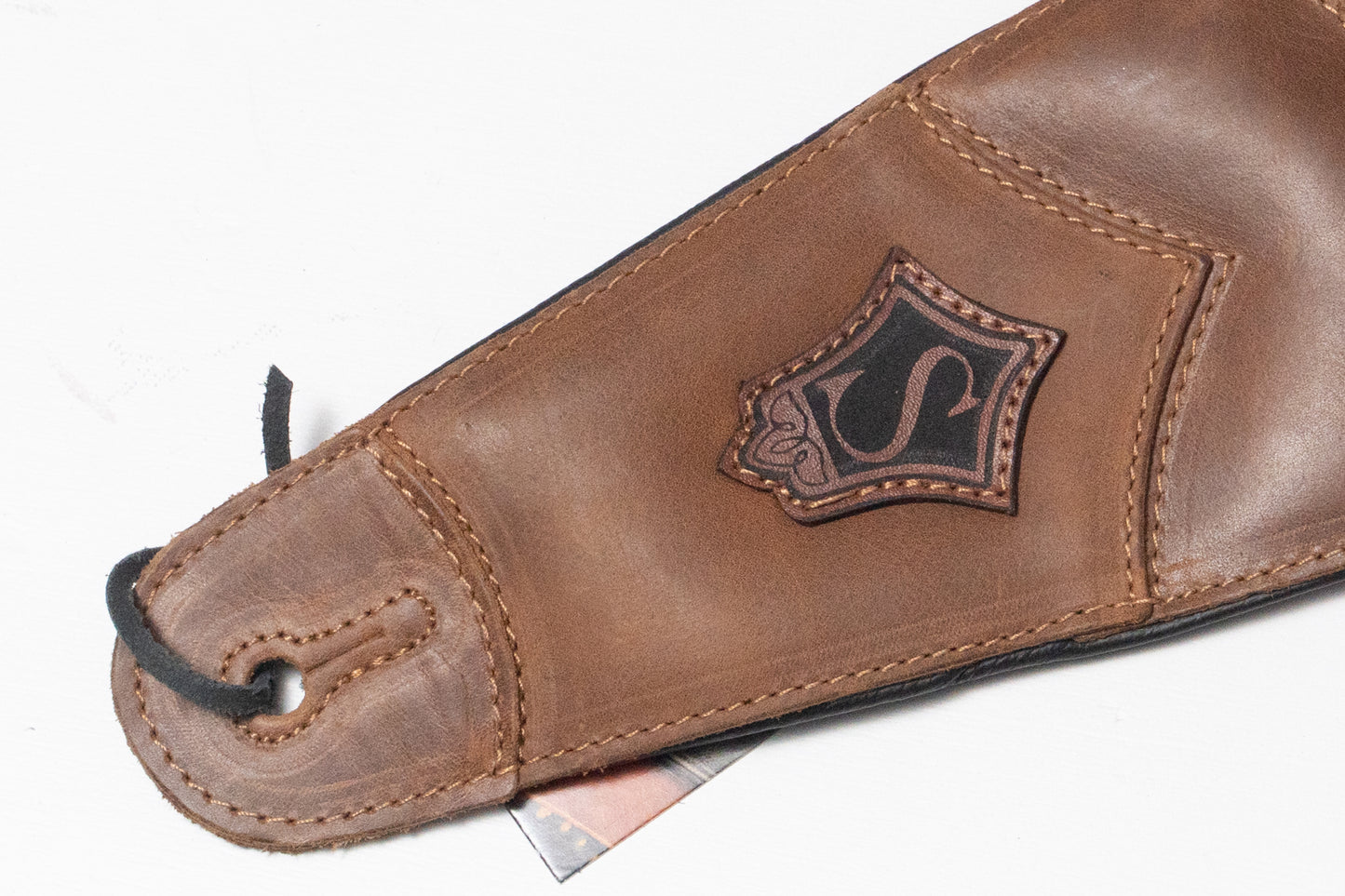 【new】ERGOSTRAPS / Padded Ken Smith Model Strap FA 4"" Brown regular【GIB Yokohama】