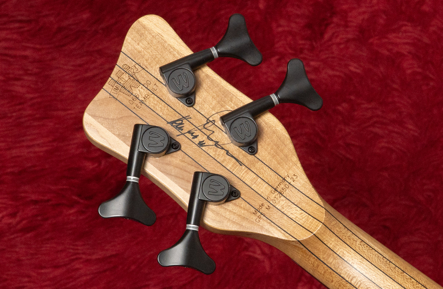 【used】Warwick / TB Corvette $$ BO LTD 2023 4st Natural Oil Finish 2023 3.750kg #GPS M 012650-23【GIB Yokohama】