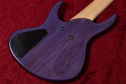 【used】Miura Guitars U.S.A. / MB-R 5st Through Blue 3.915kg #077【GIB Yokohama】