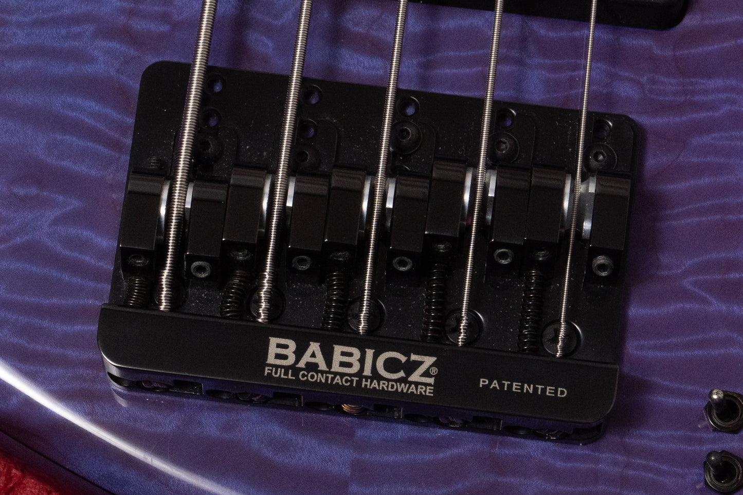 【used】Miura Guitars U.S.A. / MB-R 5st Through Blue 3.915kg #077【GIB Yokohama】