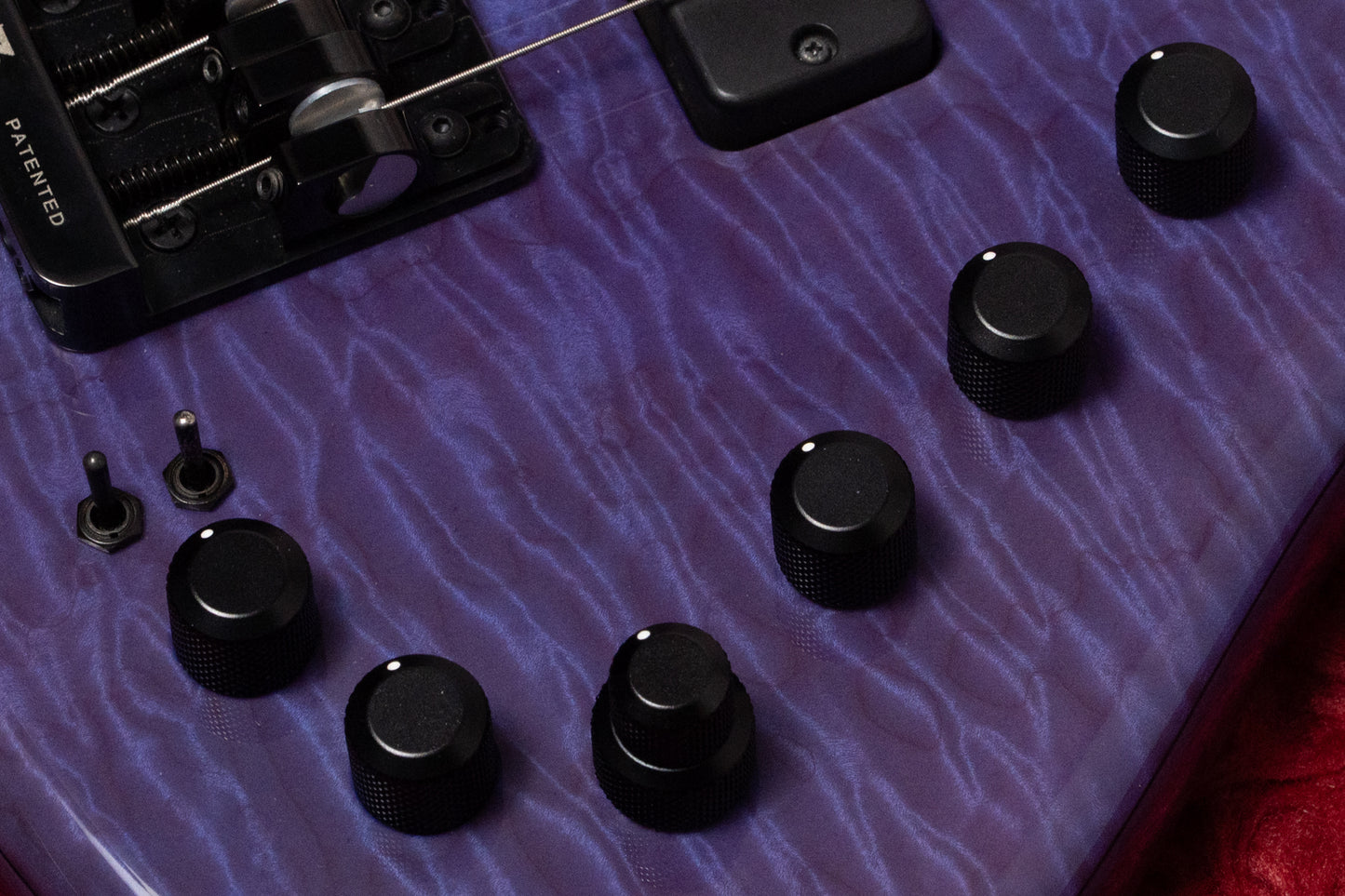 【used】Miura Guitars U.S.A. / MB-R 5st Through Blue 3.915kg #077【GIB Yokohama】