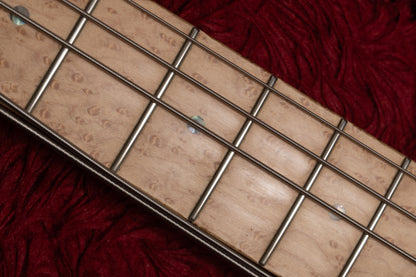 【used】Miura Guitars U.S.A. / MB-R 5st Through Blue 3.915kg #077【GIB Yokohama】