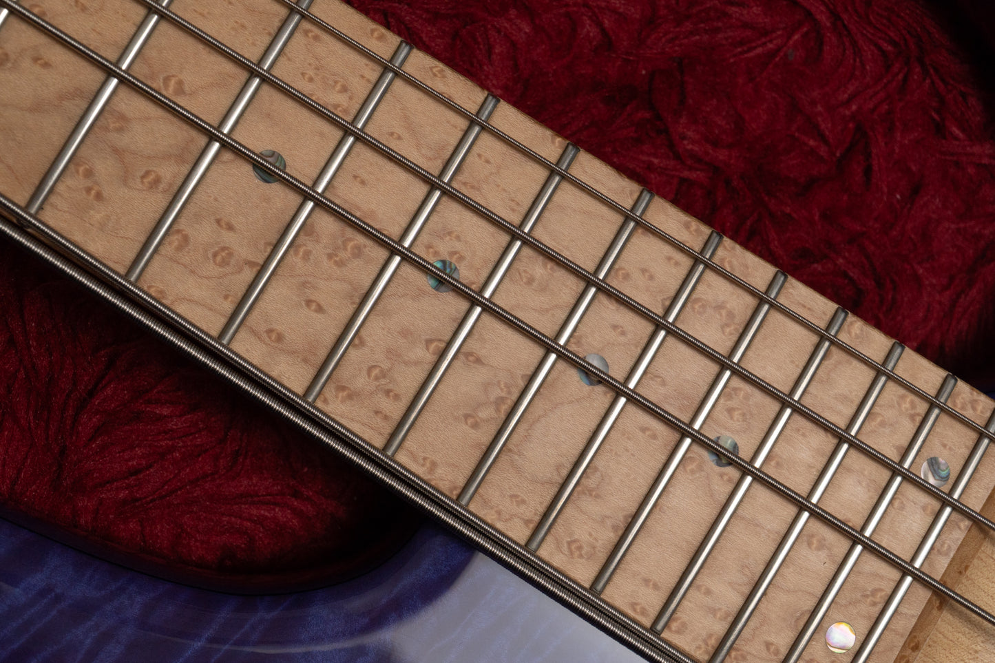 【used】Miura Guitars U.S.A. / MB-R 5st Through Blue 3.915kg #077【GIB Yokohama】