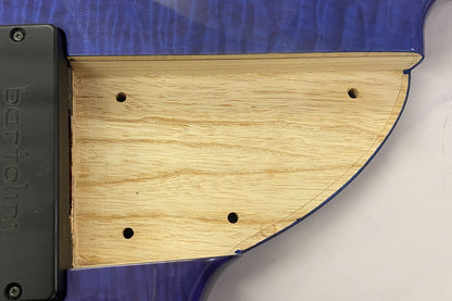 【used】Miura Guitars U.S.A. / MB-R 5st Through Blue 3.915kg #077【GIB Yokohama】