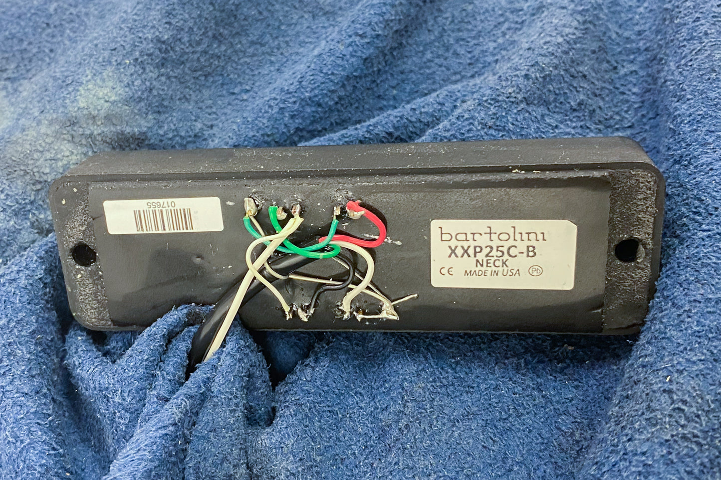 【used】Miura Guitars U.S.A. / MB-R 5st Through Blue 3.915kg #077【GIB Yokohama】