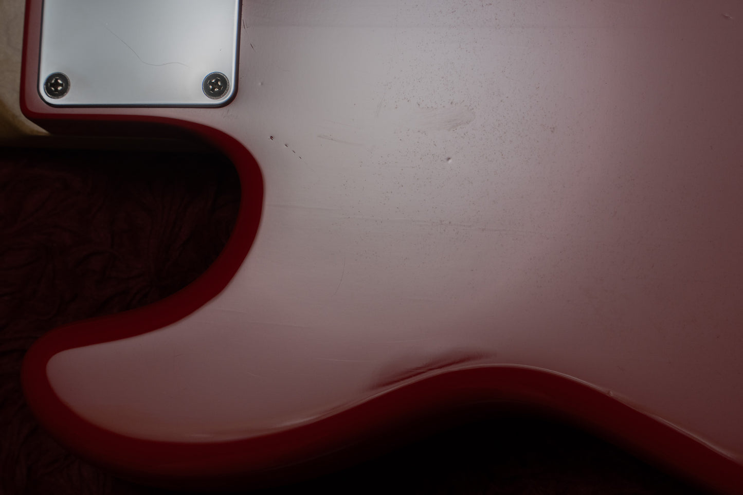 【used】Freedom Custom Guitar Research / O.S. Retro Series PB Active Fiesta Red 2022 4.185kg #1464【Consignment】【GIB Yokohama】