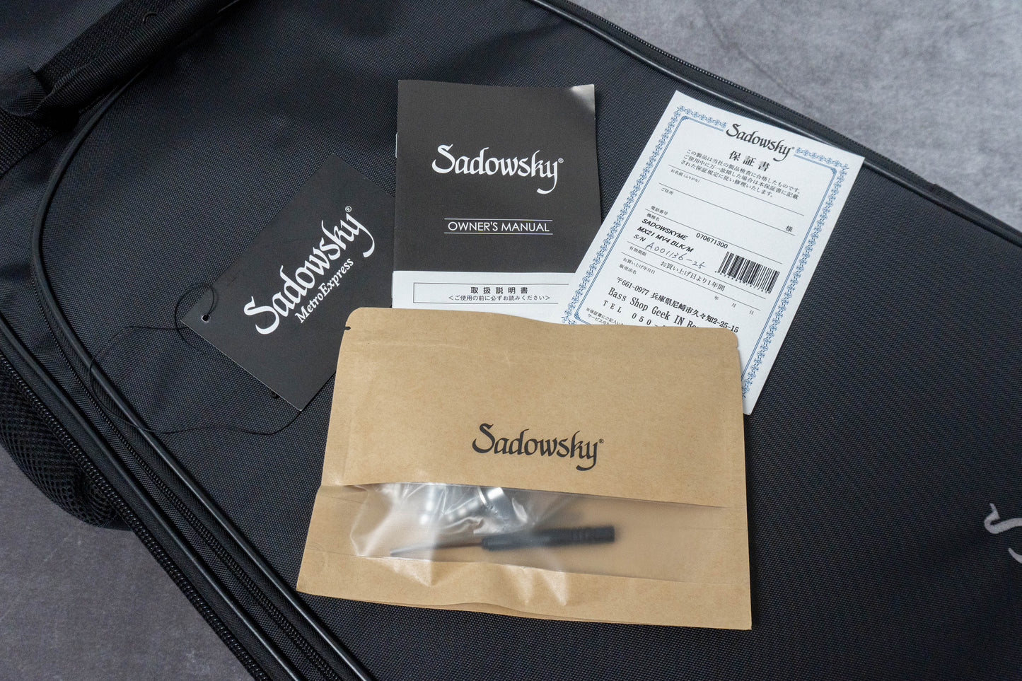 【used】Sadowsky / MX21 MV4 BLK/M 3.45kg #SMX A 001136-25【GIB Hyogo】
