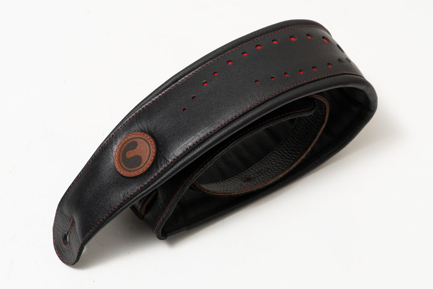 【used】ERGOSTRAPS / Padded GALAXY 3"" Black / Red regular【GIB Yokohama】
