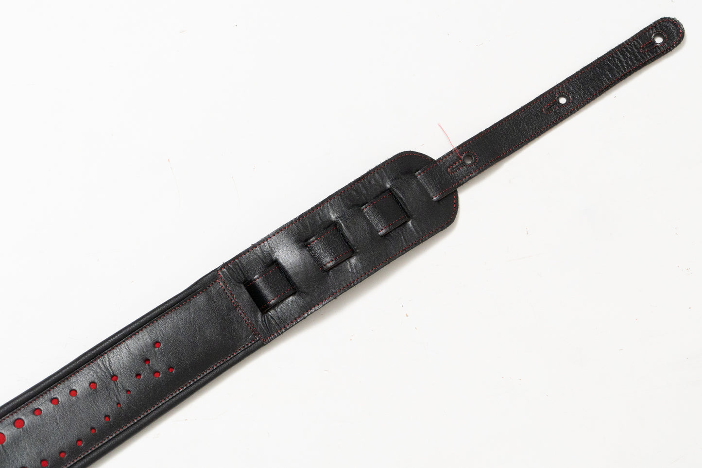 【used】ERGOSTRAPS / Padded GALAXY 3"" Black / Red regular【GIB Yokohama】