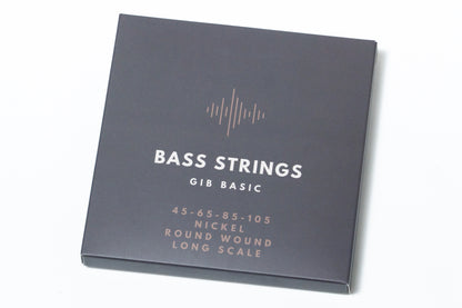 【new】GIB BASIC / Standard Bass Strings - 4st / 45-65-85-105 / Nickel / GBN45105【GIB Yokohama】
