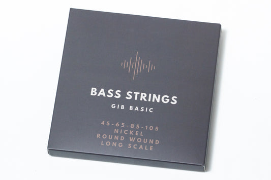 【new】GIB BASIC / Standard Bass Strings - 4st / 45-65-85-105 / Nickel / GBN45105【GIB Yokohama】