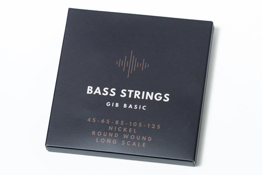 【new】GIB BASIC / Standard Bass Strings - 5st / 45-65-85-105-125 / Nickel / GBN45125【GIB Yokohama】