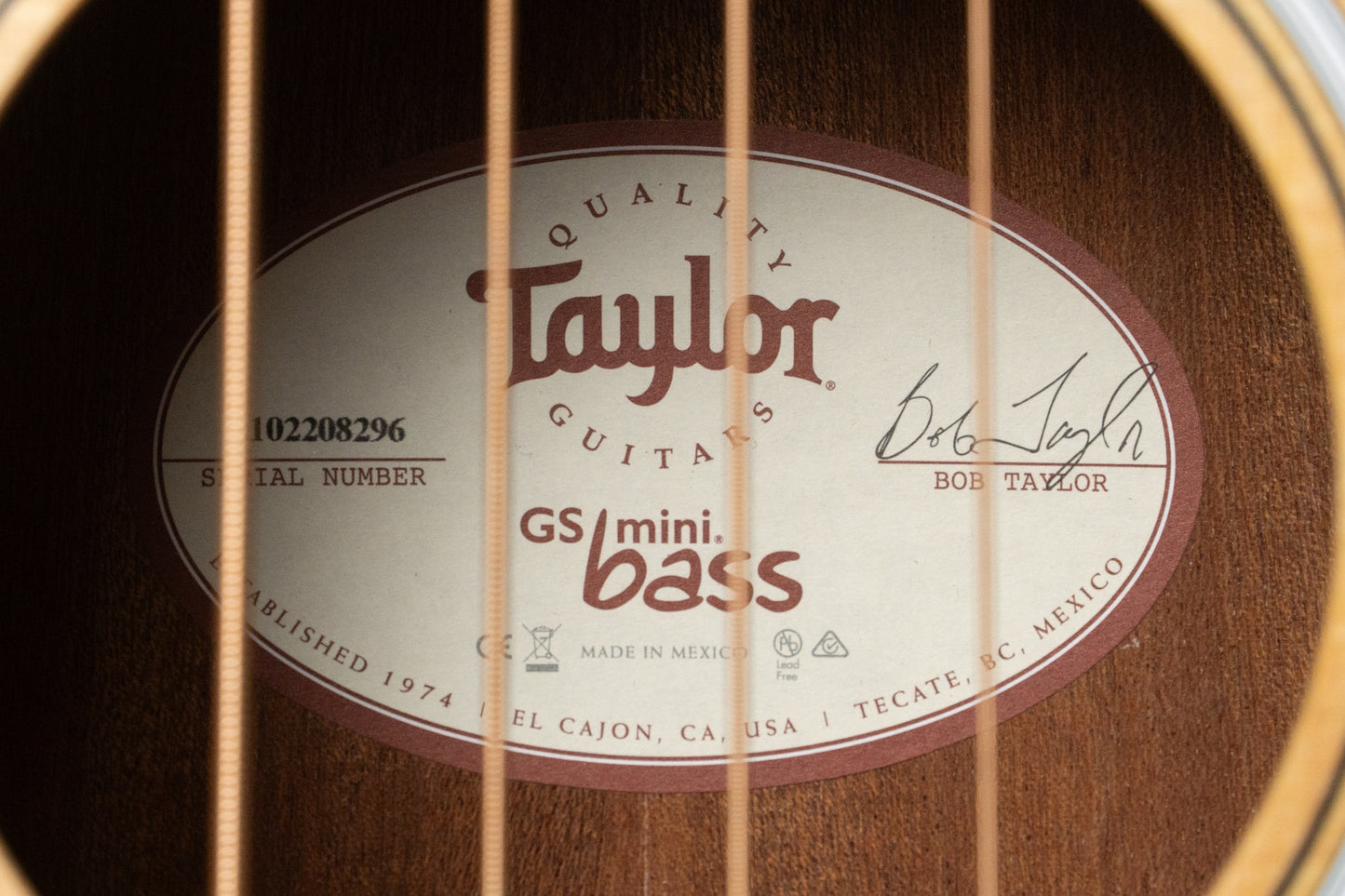 【outlet】Taylor / GS Mini-e Bass 1.695kg #2102208302【GIB Yokohama】