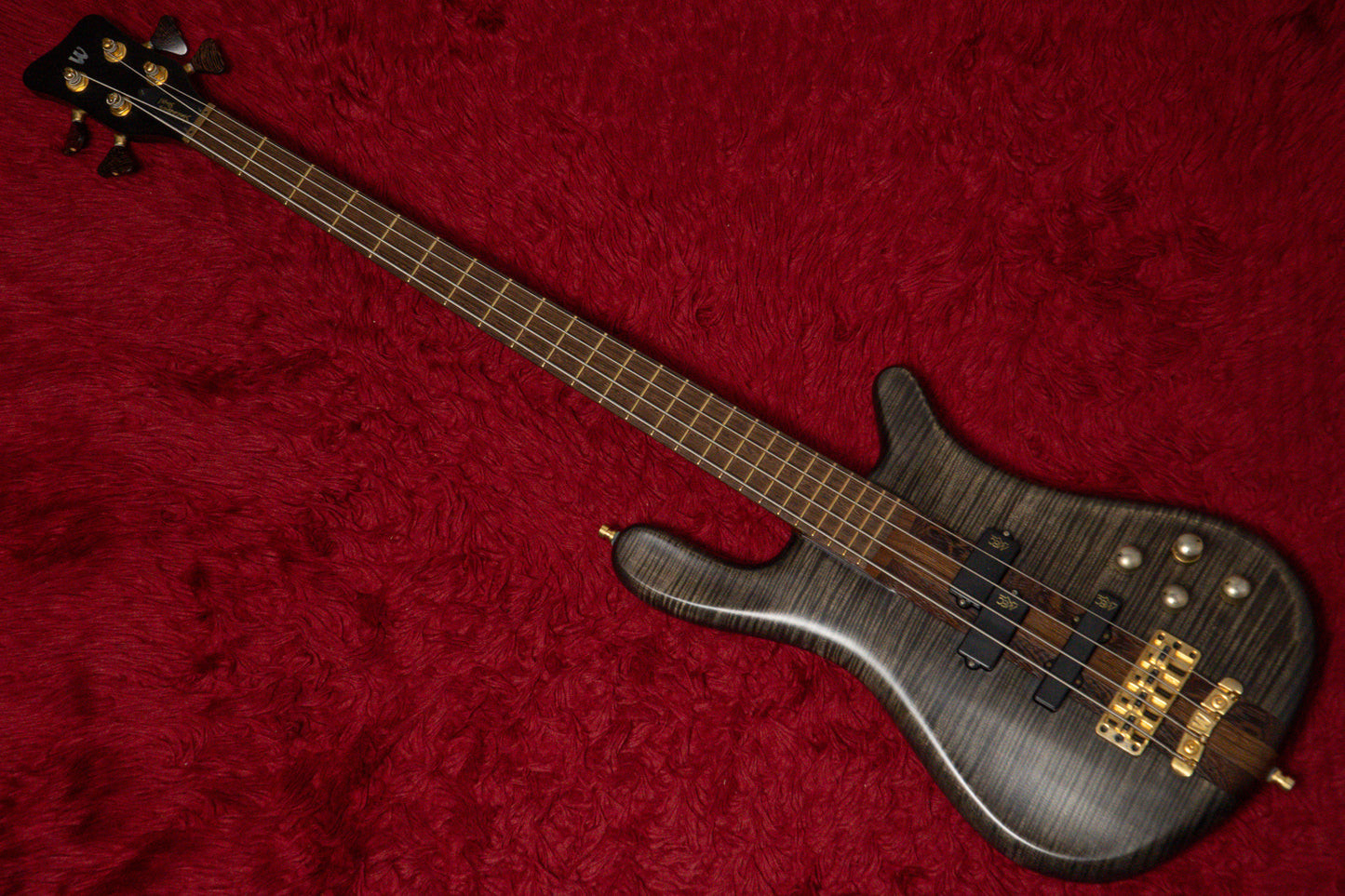 【used】Warwick / Custom Shop Streamer Stage I 4st Nirvana Black 4.535kg #F160718-14【GIB Yokohama】