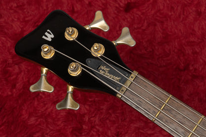 【used】Warwick / Custom Shop Streamer Stage I 4st Nirvana Black 4.535kg #F160718-14【GIB Yokohama】