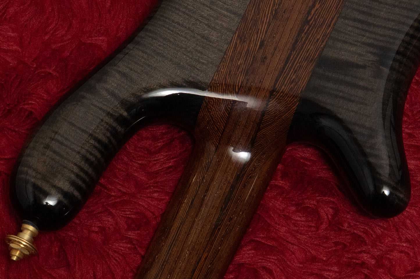 【used】Warwick / Custom Shop Streamer Stage I 4st Nirvana Black 4.535kg #F160718-14【GIB Yokohama】