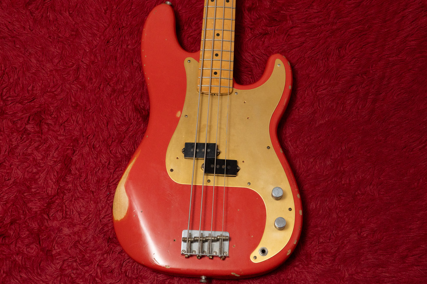 【used】Fender / Road Worn 50s Precision Bass Fiesta Red 2009 3.900kg #MZ936522【GIB Yokohama】