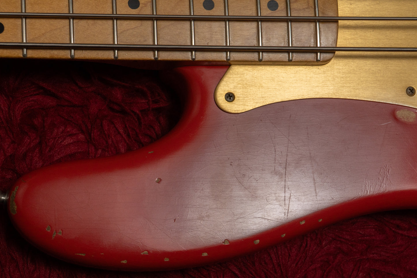 【used】Fender / Road Worn 50s Precision Bass Fiesta Red 2009 3.900kg #MZ936522【GIB Yokohama】