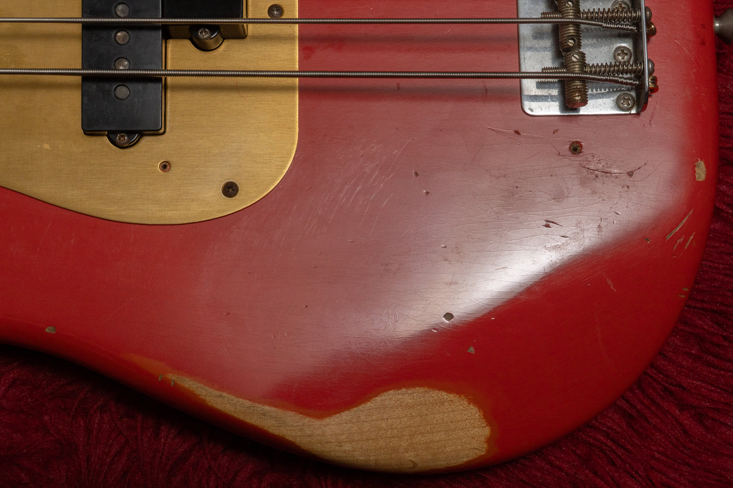 【used】Fender / Road Worn 50s Precision Bass Fiesta Red 2009 3.900kg #MZ936522【GIB Yokohama】