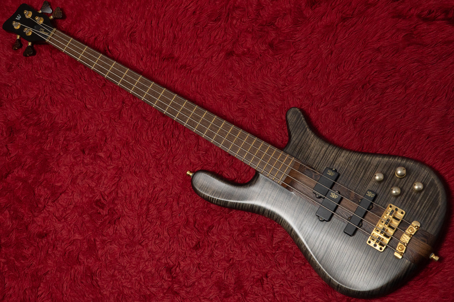 【used】Warwick / Custom Shop Streamer Stage I 4st Nirvana Black 2017 4.460kg #M162769-17【GIB Yokohama】