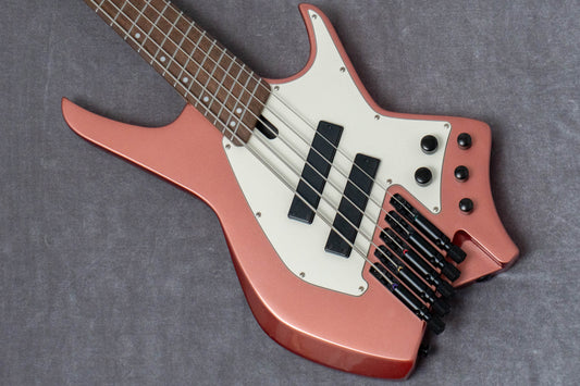 【used】HEX Guitars / NB505 Metallic Rose Gold 3.706kg #HJ0602164【GIB Hyogo】【Plek-adjusted】