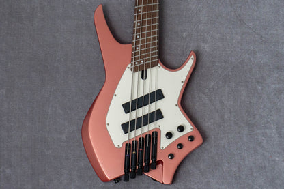 【used】HEX Guitars / NB505 Metallic Rose Gold 3.706kg #HJ0602164【GIB Hyogo】【Plek-adjusted】