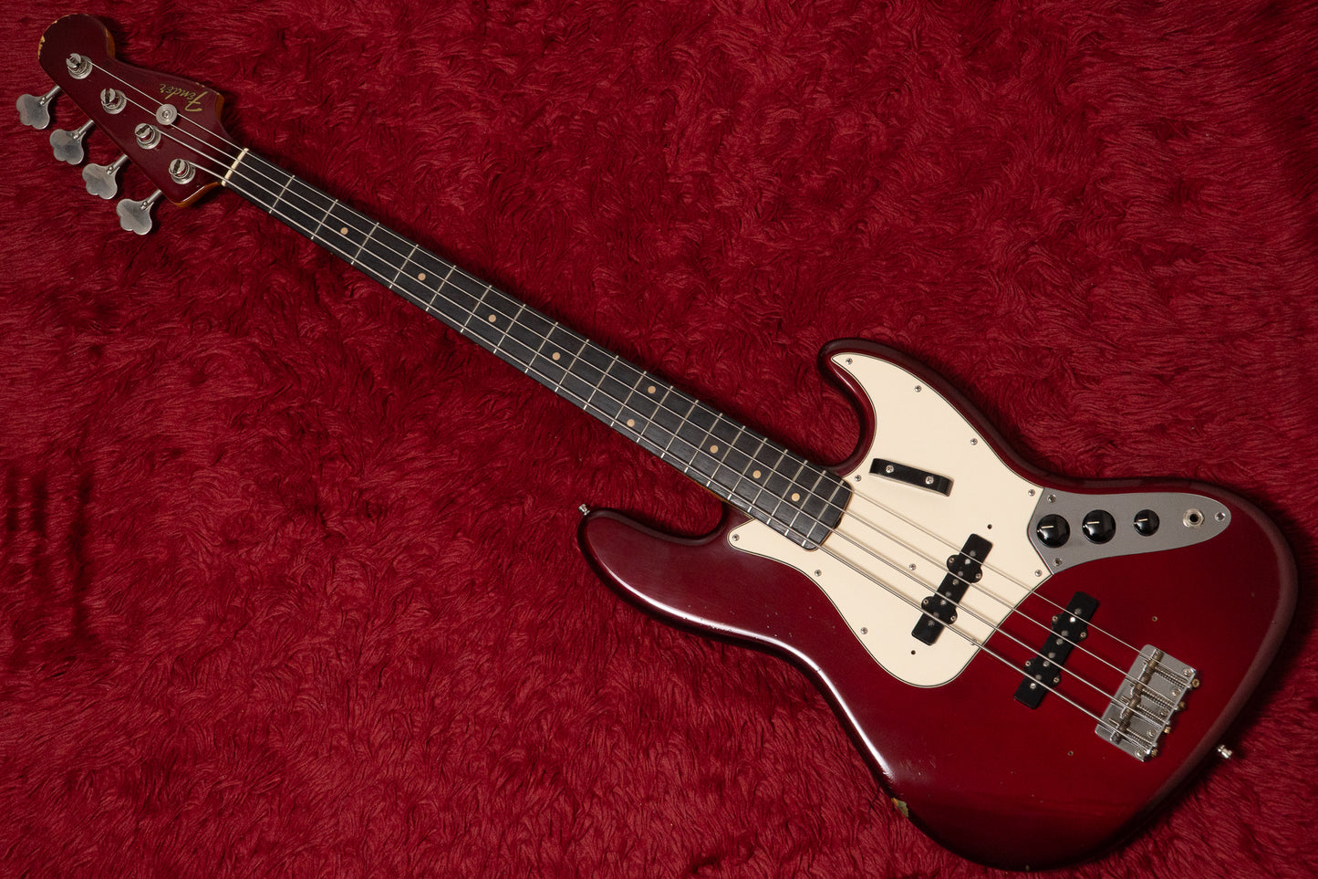 【used】Fender Custom Shop / 1963 Jazz Bass NOS Metallic Red 2003 4.140kg #R16853【GIB Yokohama】【PLEK調整済み】