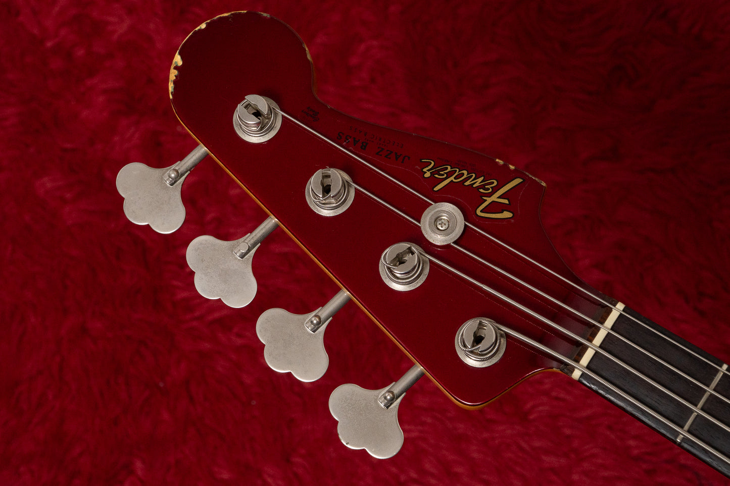 【used】Fender Custom Shop / 1963 Jazz Bass NOS Metallic Red 2003 4.140kg #R16853【GIB Yokohama】【PLEK調整済み】
