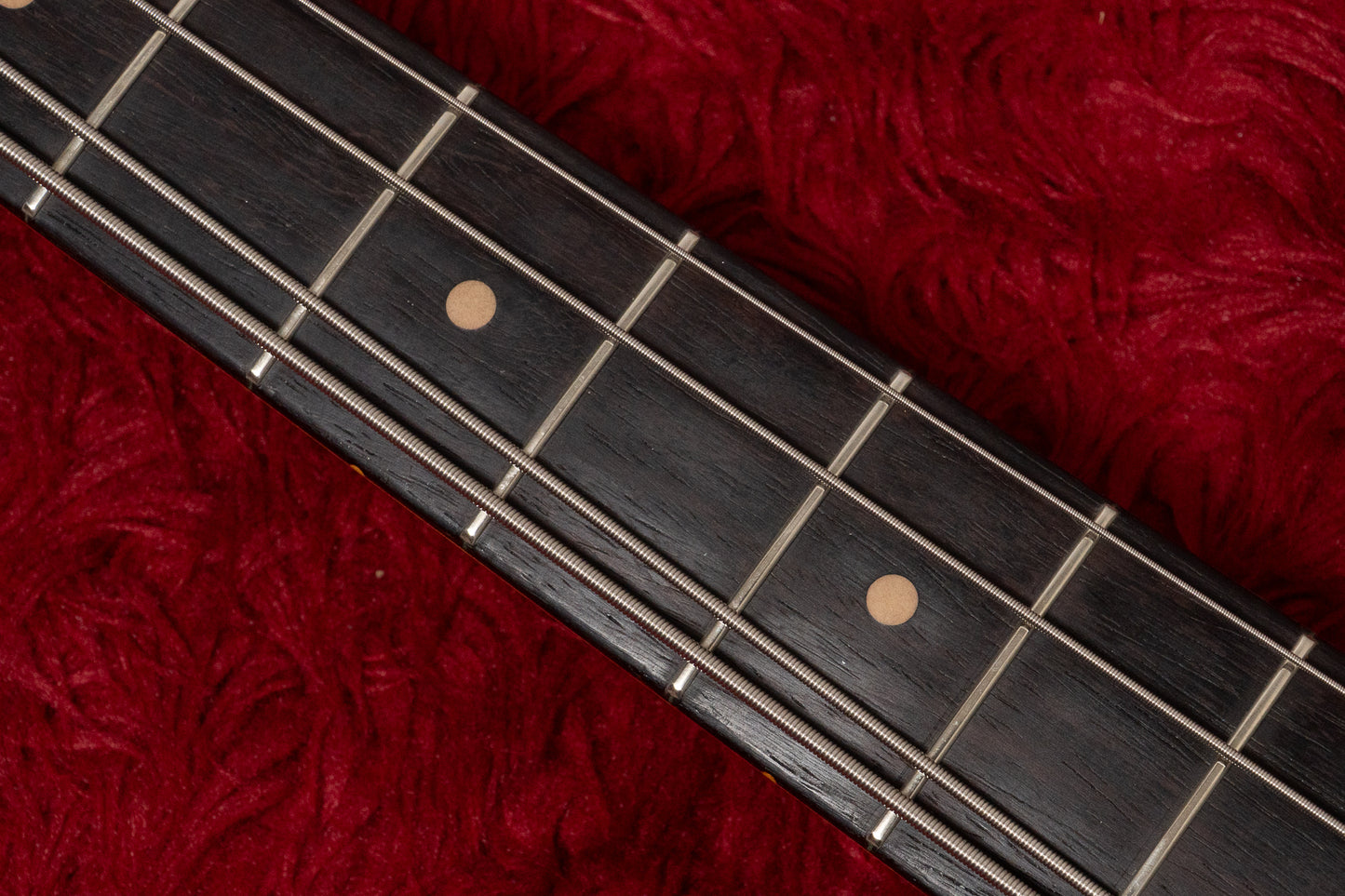 【used】Fender Custom Shop / 1963 Jazz Bass NOS Metallic Red 2003 4.140kg #R16853【GIB Yokohama】【PLEK調整済み】