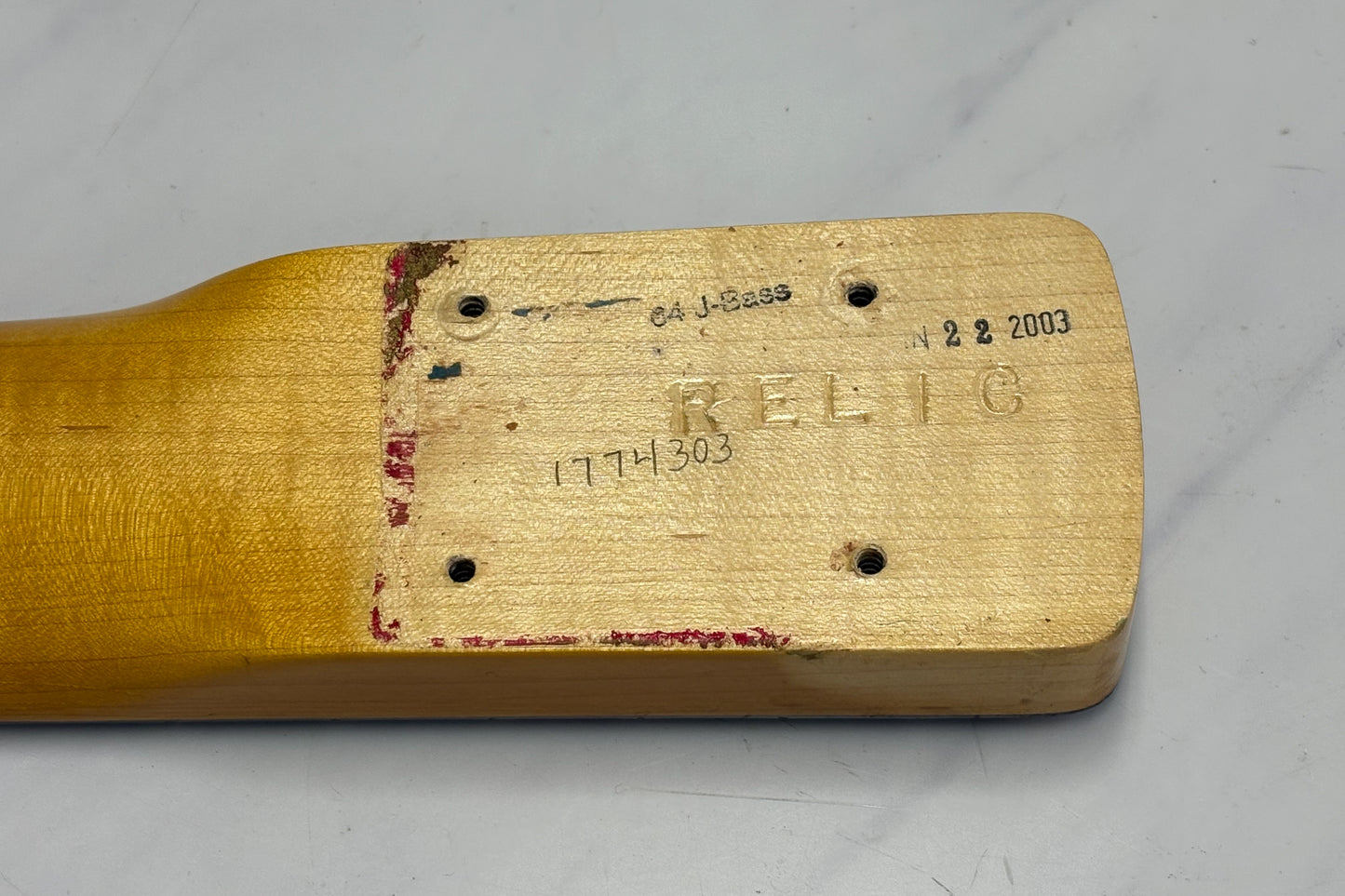 【used】Fender Custom Shop / 1963 Jazz Bass NOS Metallic Red 2003 4.140kg #R16853【GIB Yokohama】【PLEK調整済み】