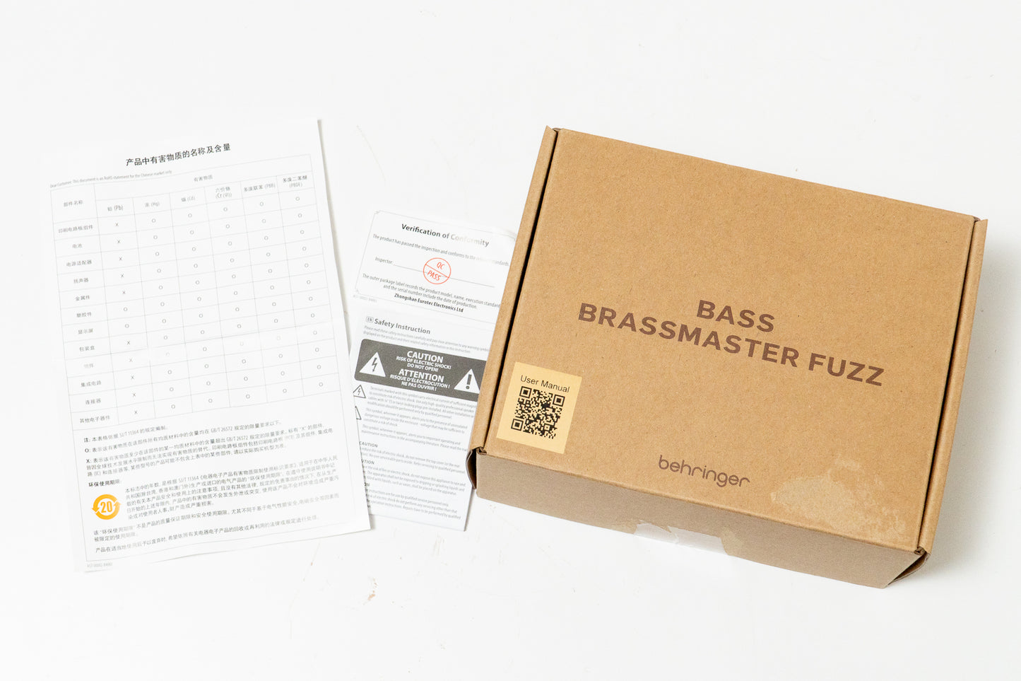 【used】BEHRINGER / BASS BRASSMASTER FUZZ【GIB Yokohama】