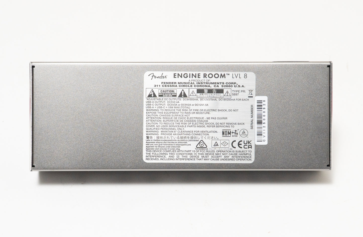 【used】Fender / ENGINE ROOM LVL8 Power Supply【GIB Yokohama】