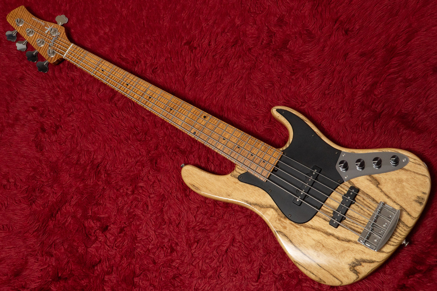 【used】Kikuchi Guitars / Custom Bass 5 Natural with Black Filler 3.695kg #29【Consignment】【GIB Yokohama】