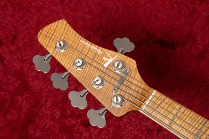 【used】Kikuchi Guitars / Custom Bass 5 Natural with Black Filler 3.695kg #29【Consignment】【GIB Yokohama】