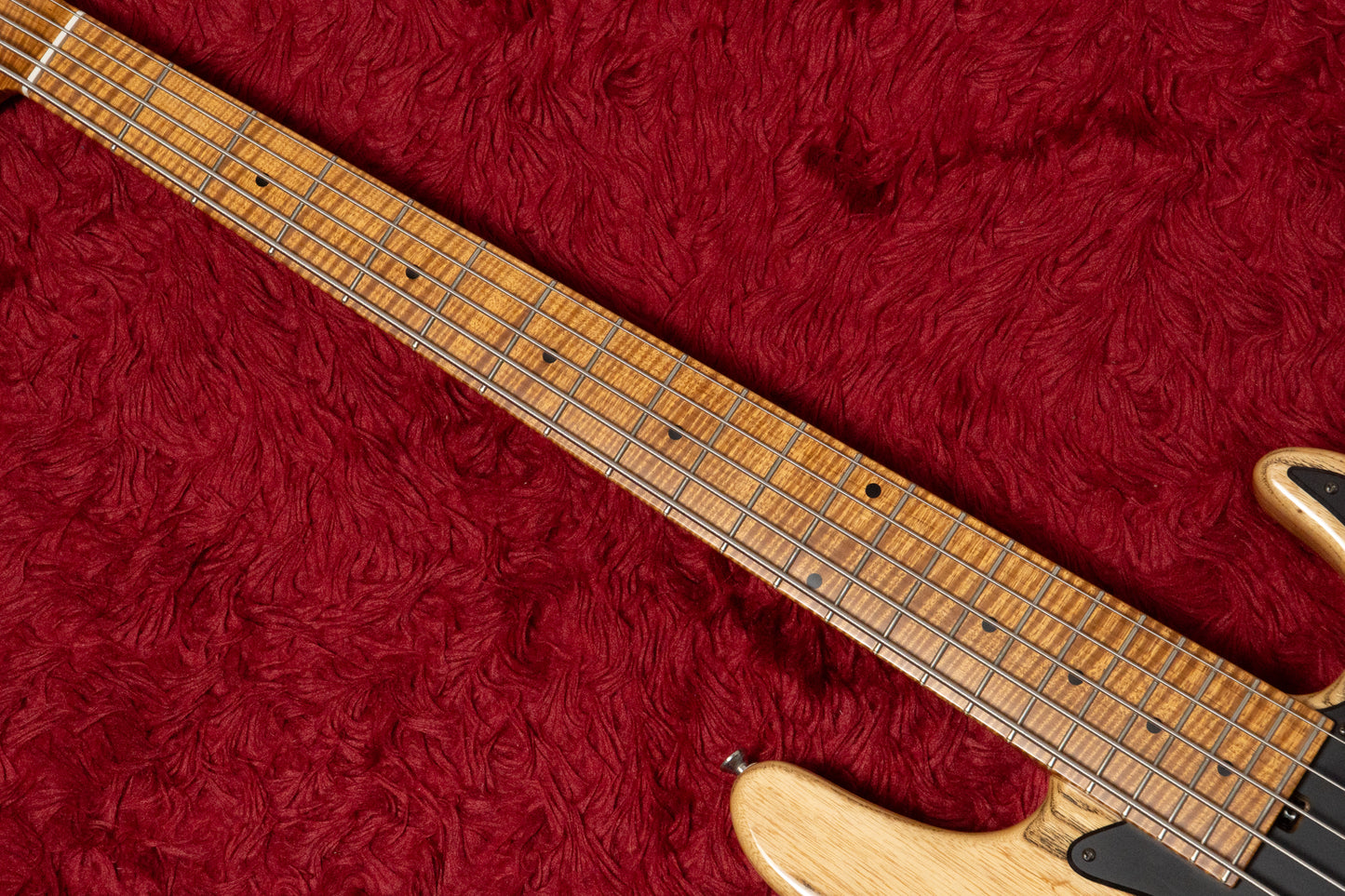 【used】Kikuchi Guitars / Custom Bass 5 Natural with Black Filler 3.695kg #29【Consignment】【GIB Yokohama】