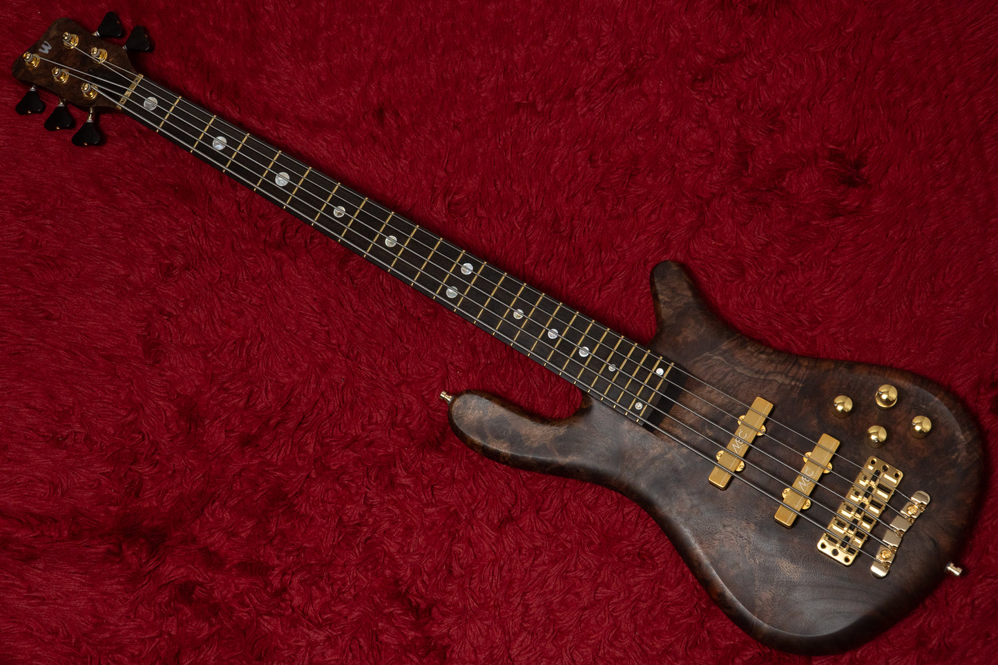 【new】Warwick / Custom Shop Streamer Stage II 5st Walnut Burl / Natural Oil Finish 4.670kg #B164287-26【GIB Yokohama】