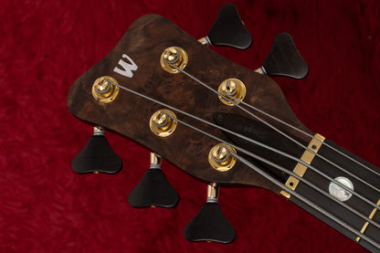 【new】Warwick / Custom Shop Streamer Stage II 5st Walnut Burl / Natural Oil Finish 4.670kg #B164287-26【GIB Yokohama】