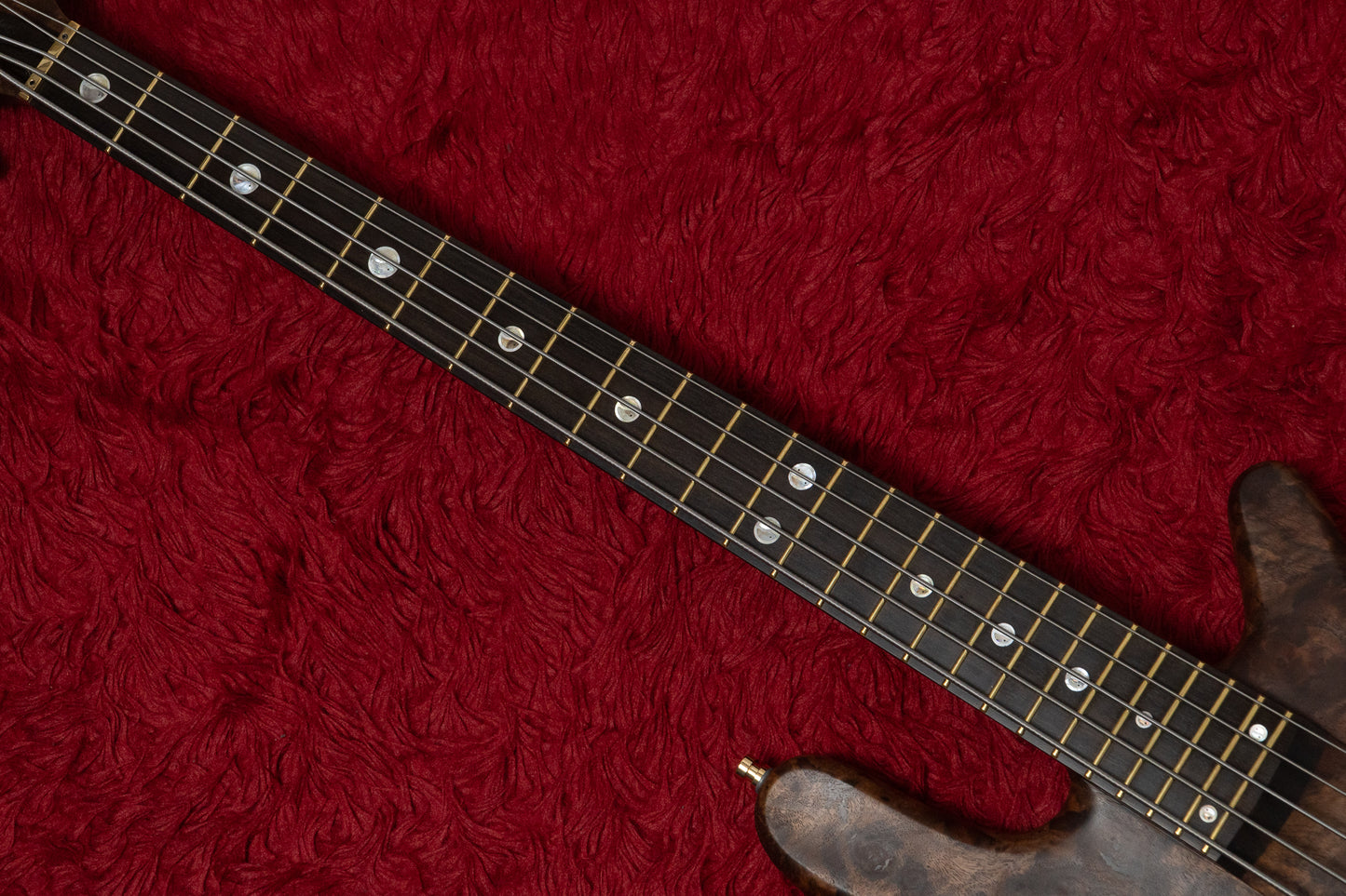 【new】Warwick / Custom Shop Streamer Stage II 5st Walnut Burl / Natural Oil Finish 4.670kg #B164287-26【GIB Yokohama】