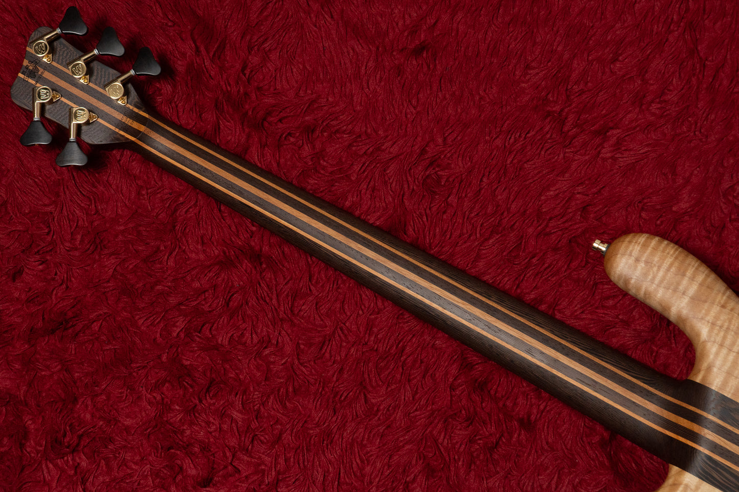 【new】Warwick / Custom Shop Streamer Stage II 5st Walnut Burl / Natural Oil Finish 4.670kg #B164287-26【GIB Yokohama】