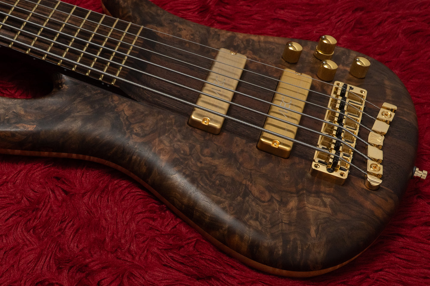【new】Warwick / Custom Shop Streamer Stage I 6st Walnut Burl / Natural Oil Finish 5.775kg #B164286-26【GIB Yokohama】