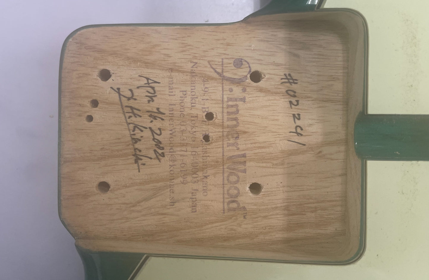 【used】Inner Wood / Custom JB 5st SeeThrough Green 2002 4.265kg #02241【GIB Yokohama】