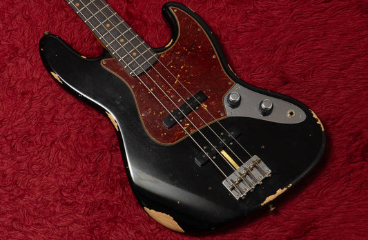 【used】Fender Custom Shop / 1962 Jazz Bass Relic Black 2023 4.285kg #CZ569109【GIB Hyogo】