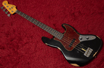 【used】Fender Custom Shop / 1962 Jazz Bass Relic Black 2023 4.285kg #CZ569109【GIB Hyogo】